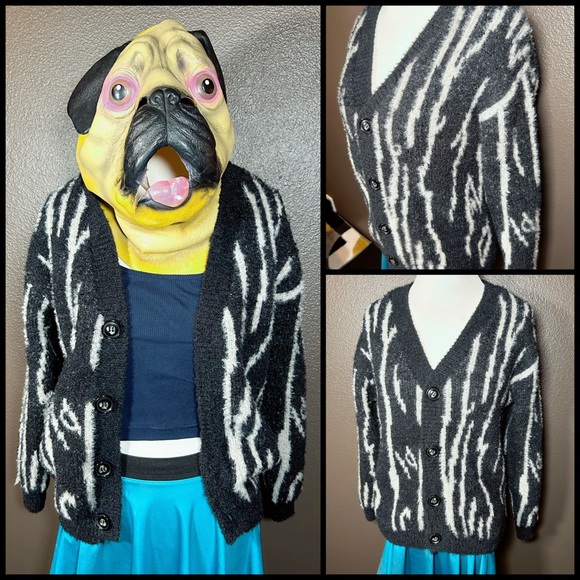 FOREVER 21, girl’s fuzzy cardigan!! - Picture 1 of 10